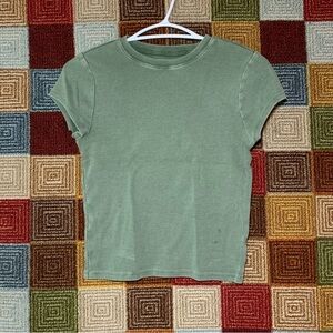 PacSun Sage Green Short Sleeve Tee